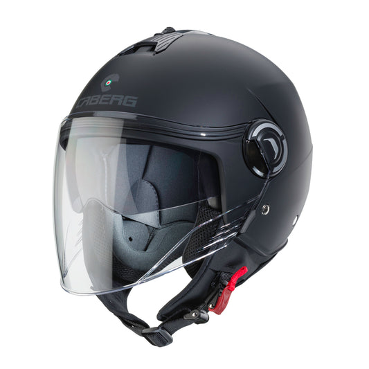 Riviera V4 Matt Black Motorbike Helmet